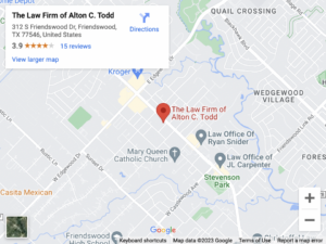 Friendswood Office Map