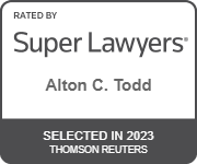 Super Lawyers Alton C. Todd 2023